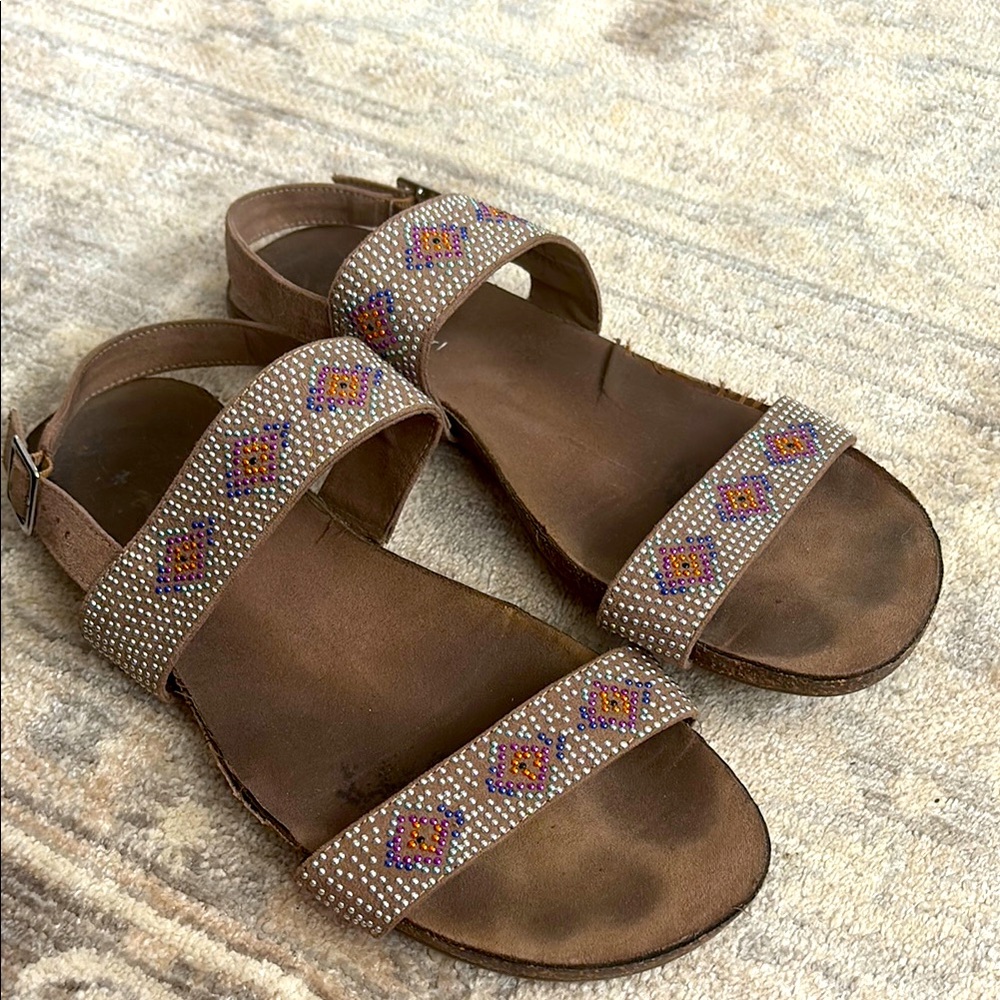 Madden Girl Bedazzled Sandals